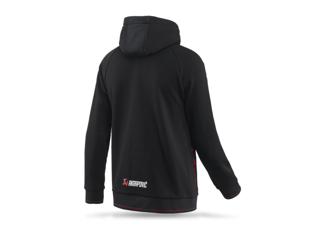 Akrapovič Corpo Zip Hoodie Black Men's - OPSHOLDERS Akrapovič Corpo Zip Hoodie Black Men's