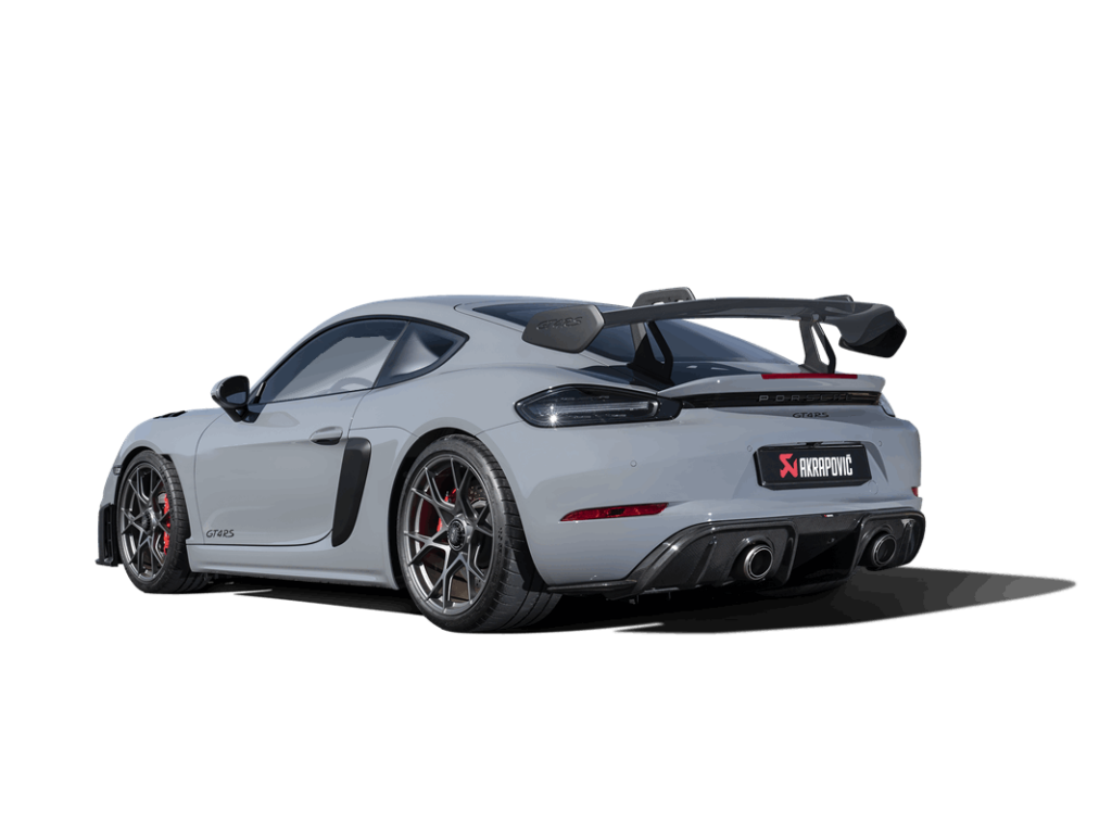 Akrapovič Slip-On Race Line (Titanium) | 718 Cayman GT4 RS / Spyder RS