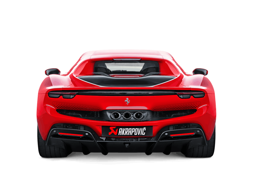 Akrapovič Slip-On Race Line (Titanium) | 296 GTB