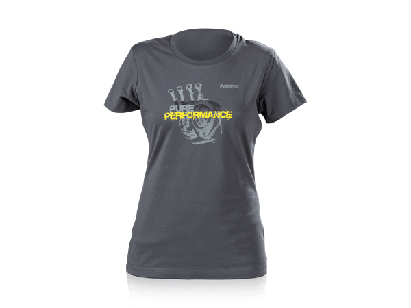 Akrapovič Lifestyle T-shirt Pure Performance Women's Grey