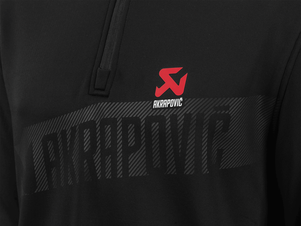 Akrapovič Corpo Turtleneck Zip Black Men’s