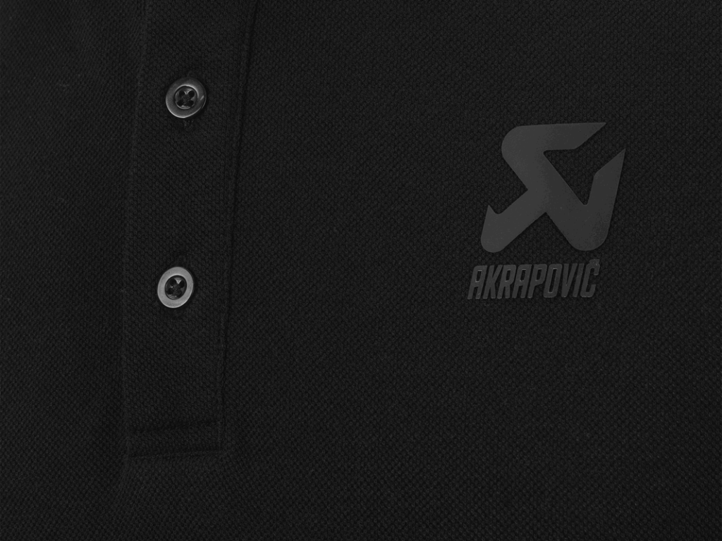 Akrapovič Corpo Polo Black Men's XS