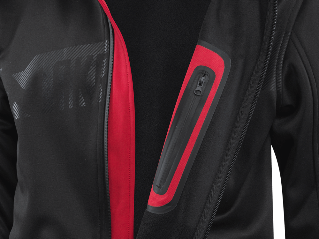 Akrapovič Corpo Softshell Jacket Black Men's