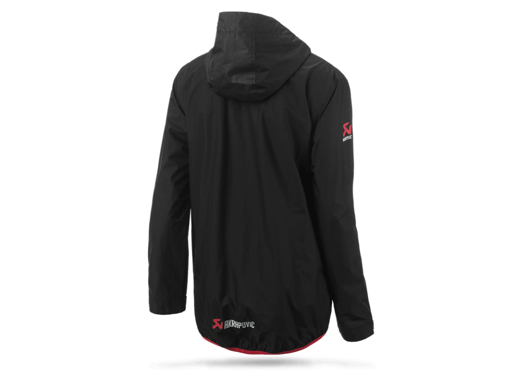 Akrapovič Corpo Windbreaker Black Men's - OPSHOLDERS Akrapovič Corpo Windbreaker Black Men's