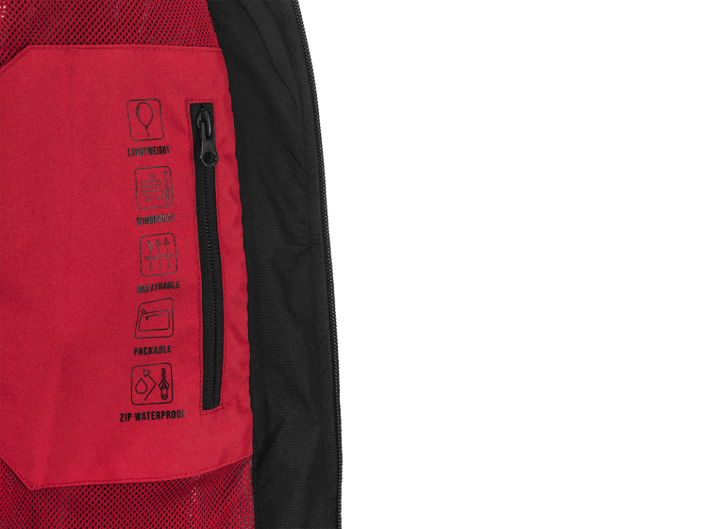 Akrapovič Corpo Windbreaker Black Men's - OPSHOLDERS Akrapovič Corpo Windbreaker Black Men's