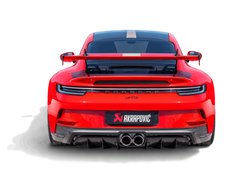 Akrapovič Rear Carbon Fibre Diffuser - Matte | 911 GT3 / GT3 Touring (992)