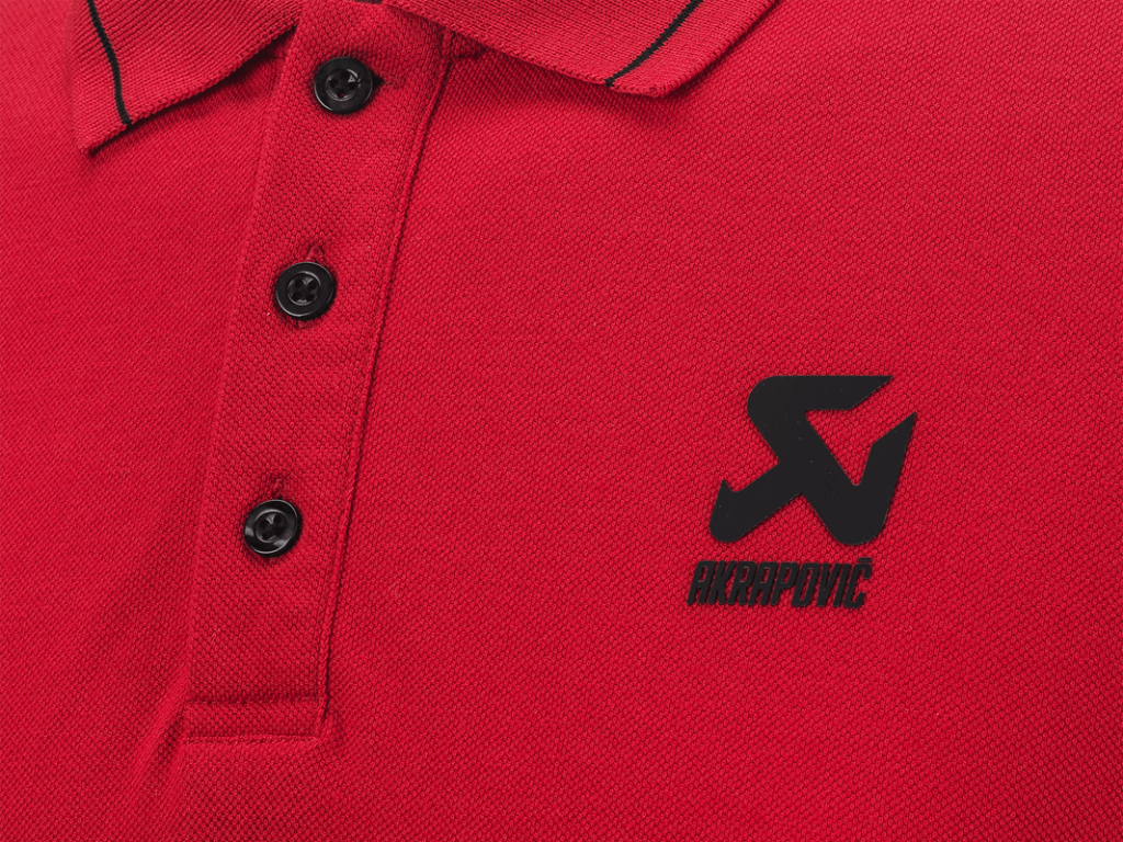 Akrapovič Corpo Polo Red Men's