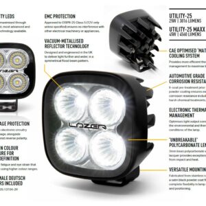 Lazer UTILITY-25 MAXX (4560 Lumens)