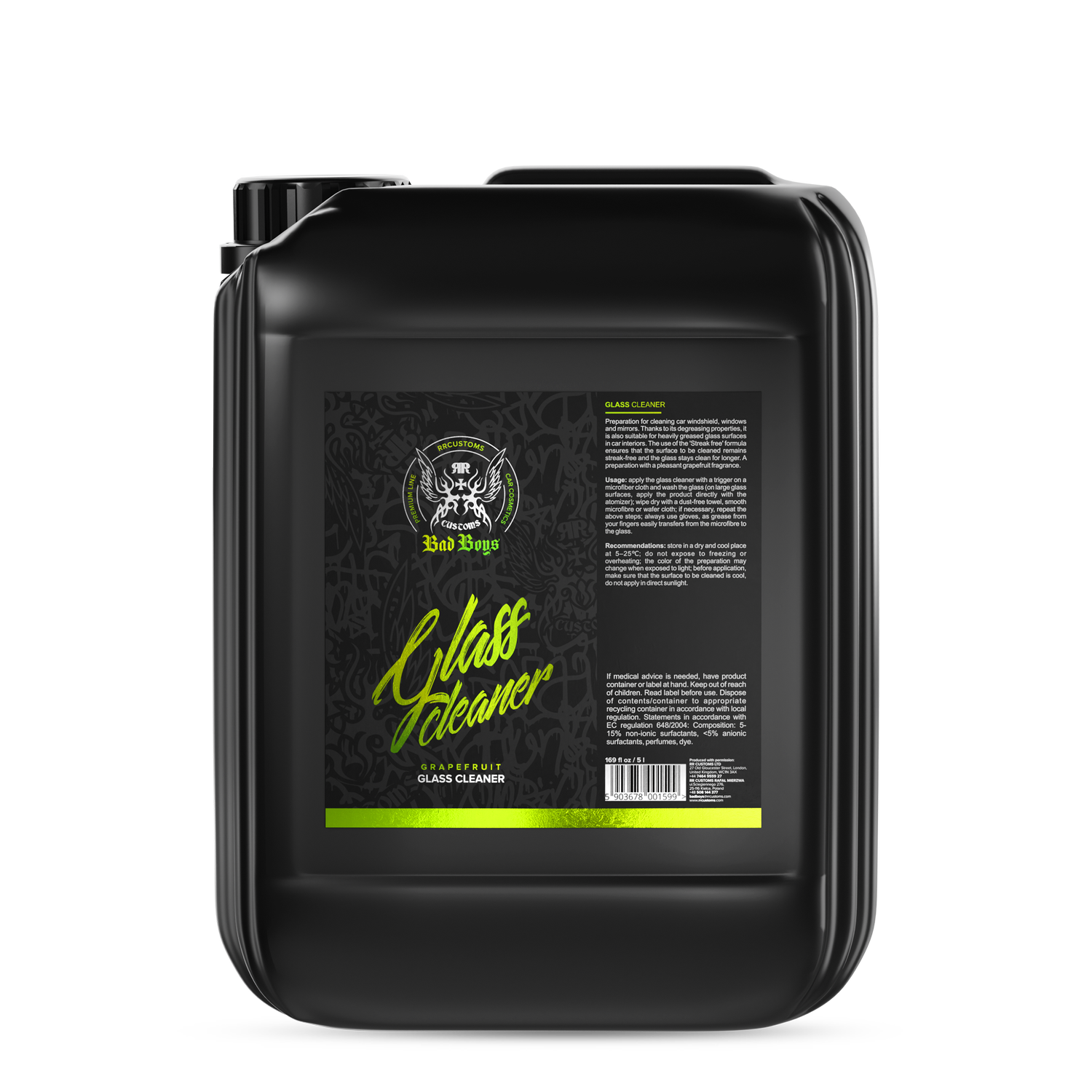 Glass Cleaner 5L - OPSHOLDERS Glass Cleaner 5L