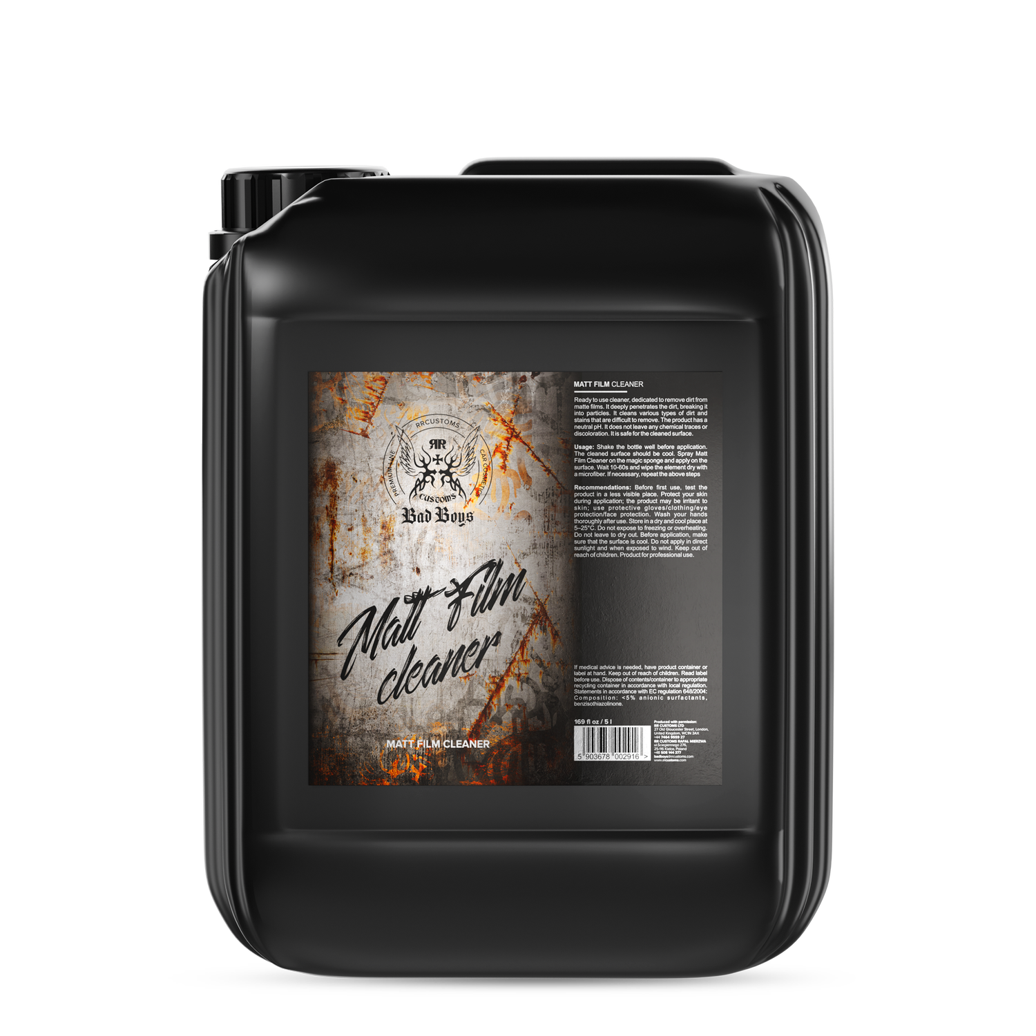 Matt Film Cleaner 5L - OPSHOLDERS Matt Film Cleaner 5L