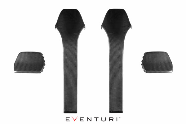 Eventuri BMW F8X M3/M4 Black Carbon Seat Back Covers EVE-F8XM-CF-SBC