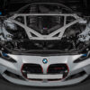 Eventuri BMW G8X M3/M4 Carbon Intake for all strut braces - Matte Finish EVE-G8XMV2-CFM-INT