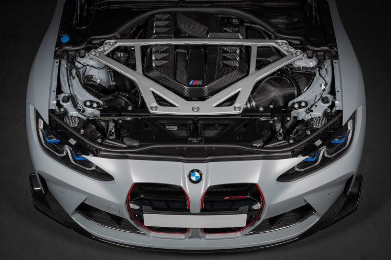 Eventuri BMW G8X M3/M4 Carbon Intake for all strut braces - Gloss Finish EVE-G8XMV2-CF-INT