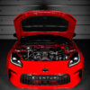 Eventuri Toyota GR86 Carbon Engine Cover - Gloss EVE-GR86-CF-ENG