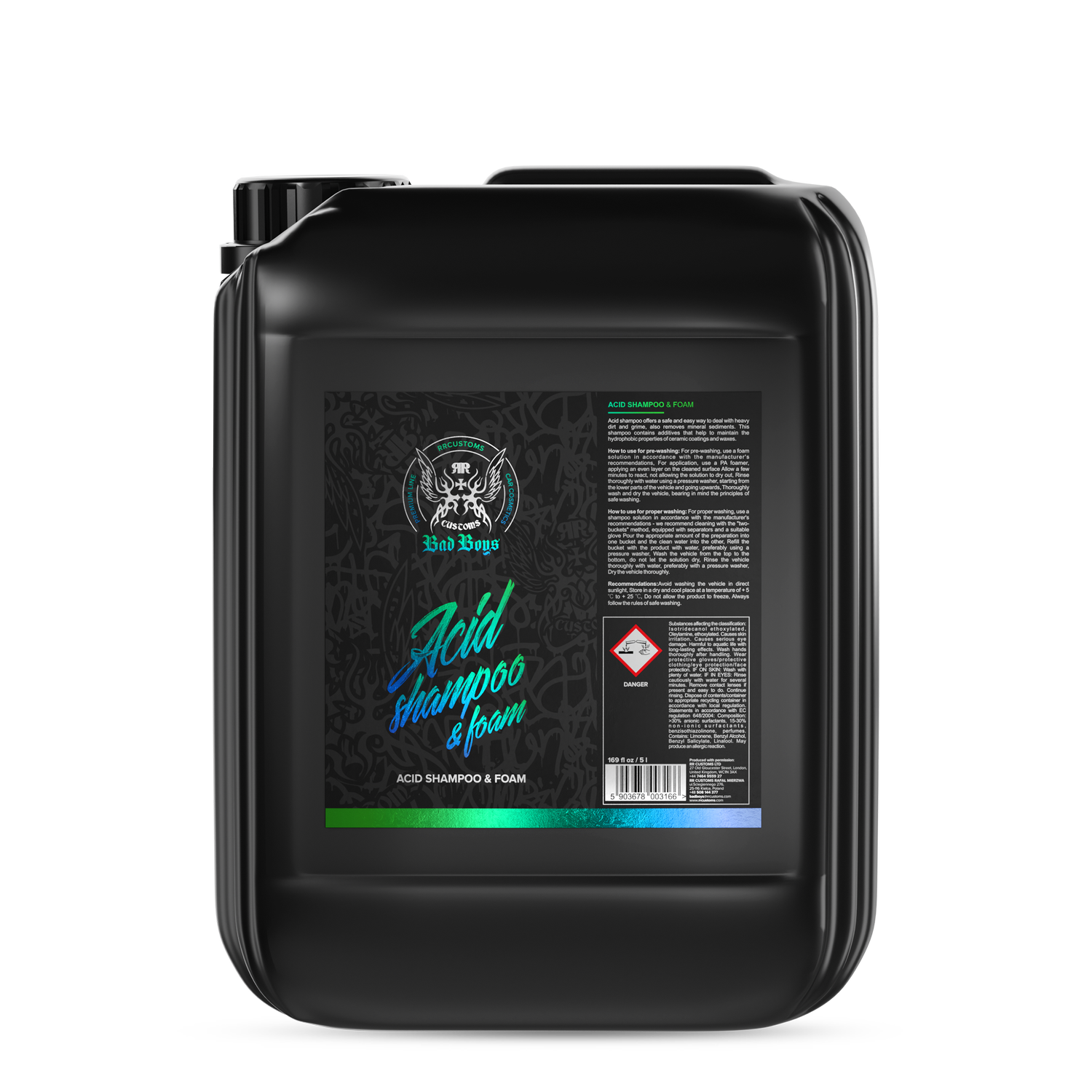 Acid Shampoo & Foam 5L - OPSHOLDERS Acid Shampoo & Foam 5L