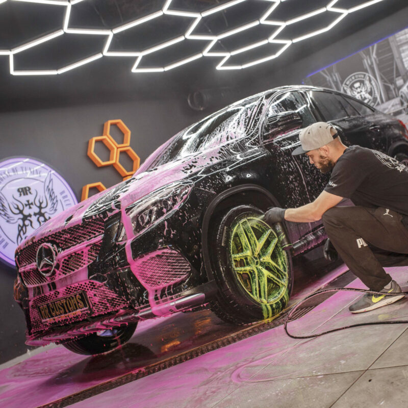 Wheel Cleaner Neon Bad Boys RRCustoms - OPSHOLDERS