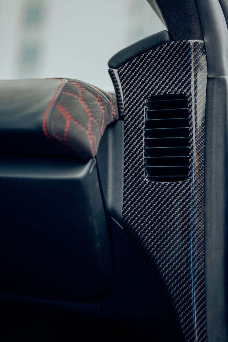 Audi R8 Gen.2 interior side sills top vents - OPSHOLDERS Audi R8 Gen.2 interior side sills top vents