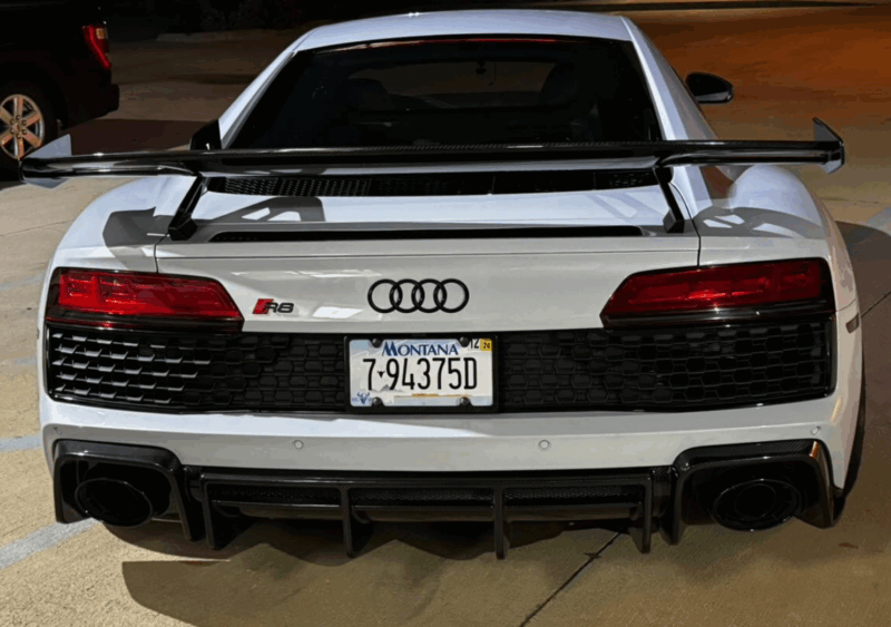 Audi R8 Gen.2 facelift diffuser GT 2023