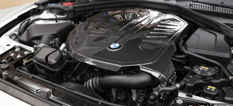 Eventuri BMW B58 M140i, M240i, M340i F Series Carbon Engine Cover EVE-B58F-CF-ENG