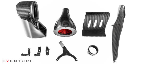 Eventuri Audi B9 RS5/RS4 Black Carbon intake with secondary duct EVE-B9RS5-CF-INT