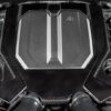 Eventuri Audi C8 RS6 RS7 Black Carbon Engine Cover Matte EVE-C8RS6-CFM-ENG