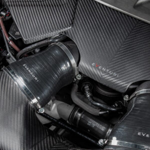 Eventuri Audi C8 RS6 RS7 Black Carbon Engine Cover Matte EVE-C8RS6-CFM-ENG