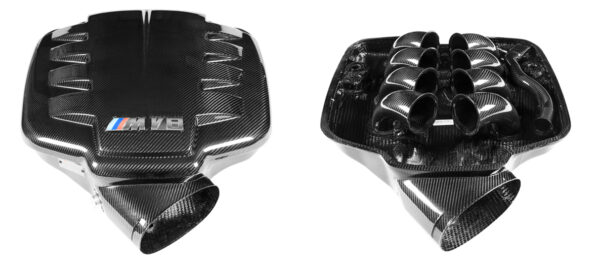 Eventuri BMW E9X M3 Carbon Inlet Plenum Matte EVE-E9X-CFM-PLM