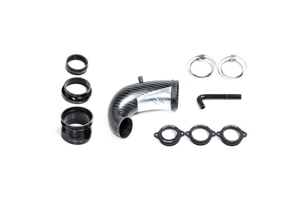 Eventuri USA ONLY : Audi RS3 8Y LHD Carbon turbo inlet with NO FLANGE EVE-TRB8Y-LHD-NIL