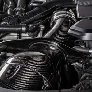Eventuri BMW F9X M5/M8 Black Carbon intake with shrouds EVE-F9XM5M8-CF-INT