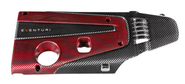 Eventuri FL5, FK8 and FK2 Engine Cover Red and Black EVE-FK8FK2-ENG