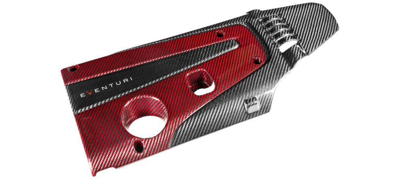 Eventuri FL5, FK8 and FK2 Engine Cover Red and Black EVE-FK8FK2-ENG