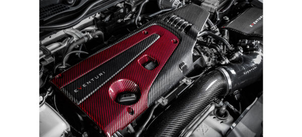 Eventuri FL5, FK8 and FK2 Engine Cover Red and Black EVE-FK8FK2-ENG