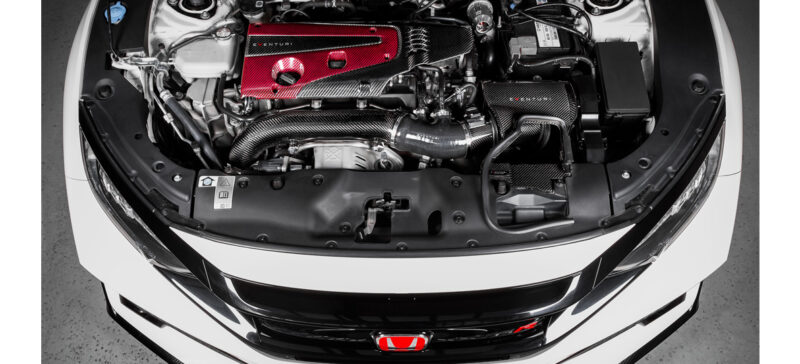 Eventuri FL5, FK8 and FK2 Engine Cover Red and Black EVE-FK8FK2-ENG