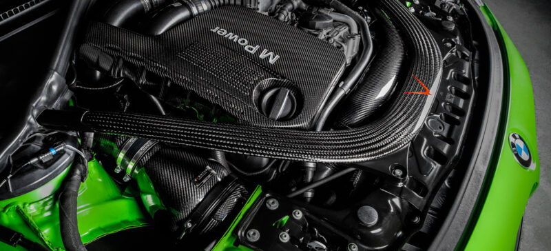 Eventuri BMW F8X M3/M4 V2 Full Black Carbon intake with SEALED Carbon ducts EVE-F8XMV2-CF-INT