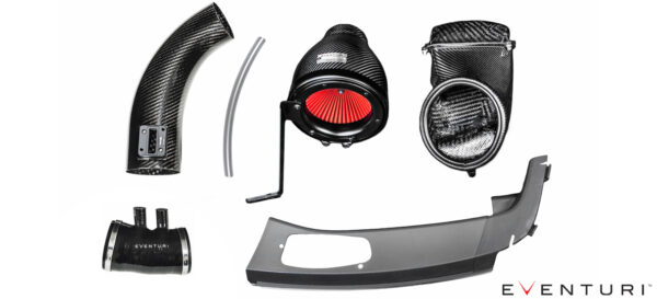 Eventuri V2 FK2 Civic Type R RHD Carbon intake with upgraded Carbon Tube EVE-FK2V2-CF-RHD-INT