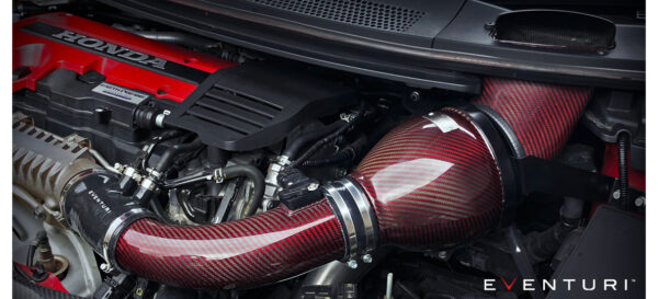 Eventuri V2 FK2 Civic Type R RHD Carbon intake with upgraded Carbon Tube EVE-FK2V2-CF-RHD-INT