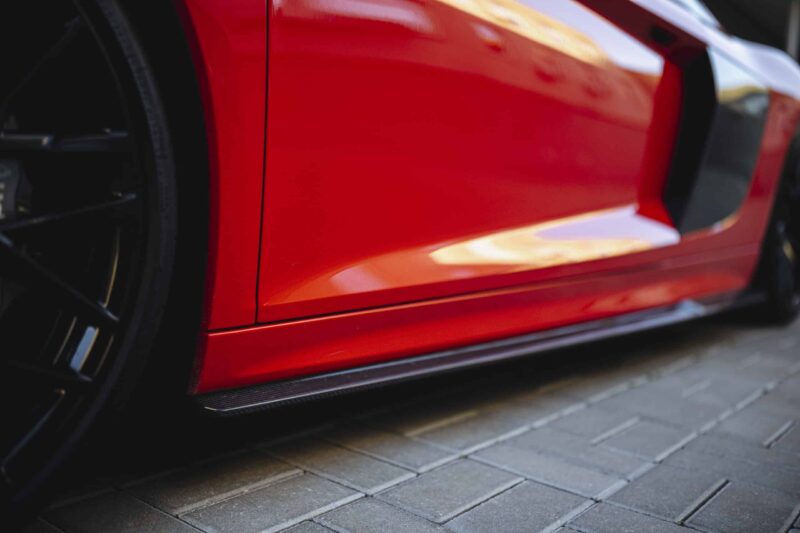 Audi R8 Gen.2 prelift side skirts Performance package - OPSHOLDERS Audi R8 Gen.2 prelift side skirts Performance package
