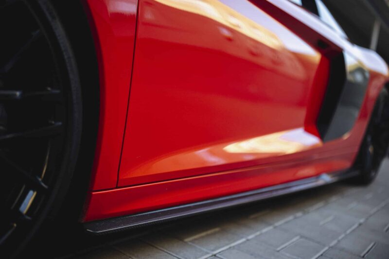 Audi R8 Gen.2 prelift side skirts Performance package - OPSHOLDERS Audi R8 Gen.2 prelift side skirts Performance package