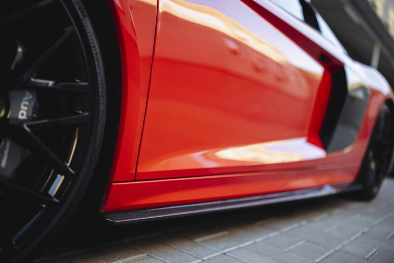 Audi R8 Gen.2 prelift side skirts Performance package - OPSHOLDERS Audi R8 Gen.2 prelift side skirts Performance package