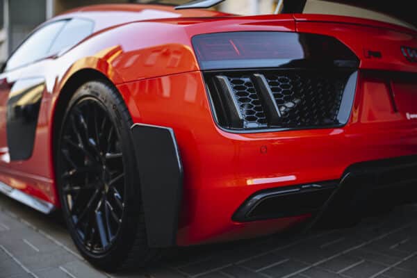 Audi R8 Gen.2 prelift canards rear Sport package