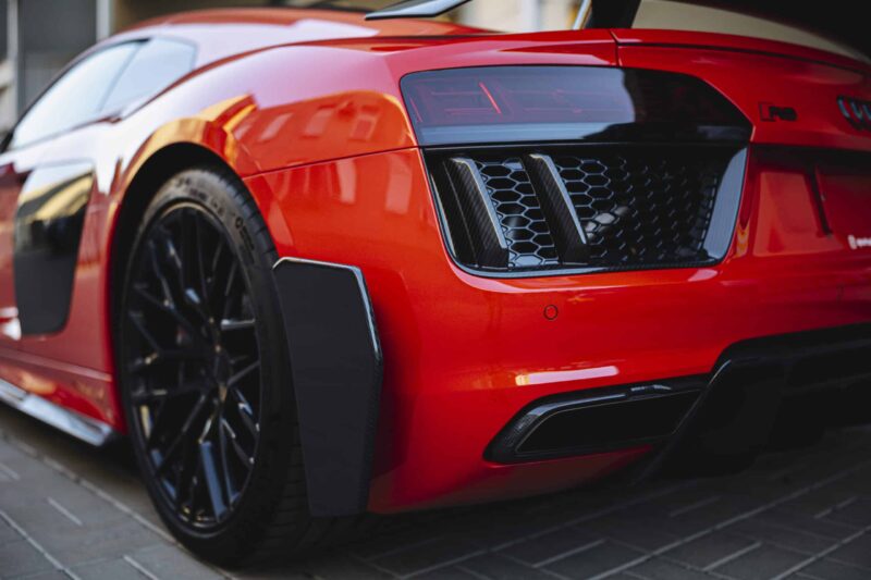 Audi R8 Gen.2 prelift canards rear Sport package