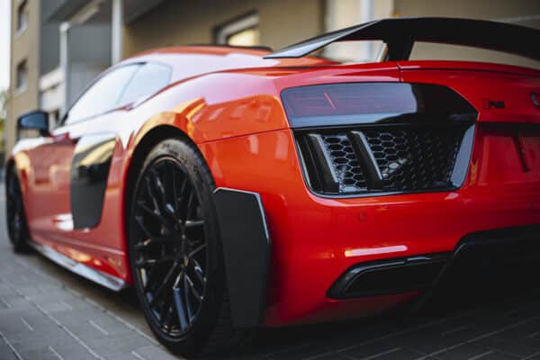 Audi R8 Gen.2 prelift canards rear Sport package