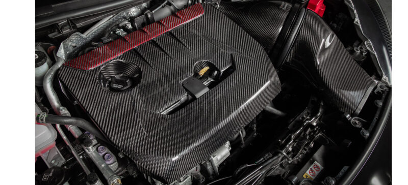 Eventuri Toyota GR Yaris/Corolla Carbon Engine Cover - Matte EVE-GR4-CFM-ENG