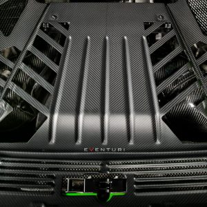 Eventuri Lamborghini Huracan Carbon Engine Cover Set Matte Finish EVE-HCN-CFM-ENG
