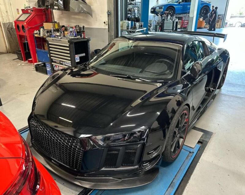 Audi R8 Gen.2 LMS GT.4 side blades - OPSHOLDERS Audi R8 Gen.2 LMS GT.4 side blades