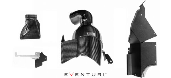 Eventuri BMW B58 M140i, M240i, M340i Black Carbon intake EVE-B58-CF-INT