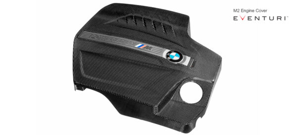 Eventuri BMW F87 M2 Black Carbon Engine Cover EVE-N55-M2-ENG