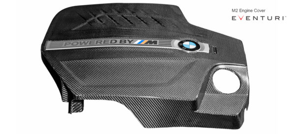 Eventuri BMW F87 M2 Black Carbon Engine Cover EVE-N55-M2-ENG