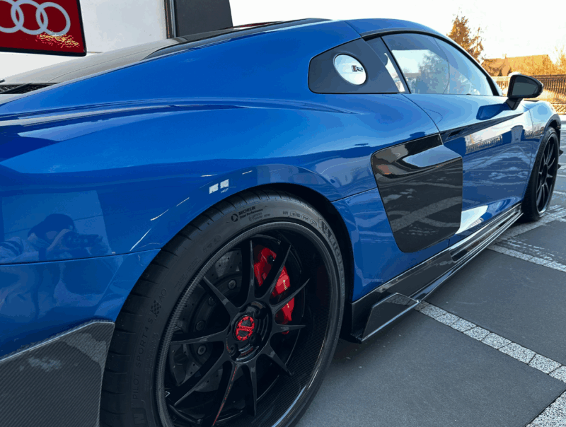 Audi R8 Gen.2 side skirts MTTS package - OPSHOLDERS Audi R8 Gen.2 side skirts MTTS package