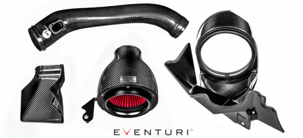 Eventuri V2 BMW F87 M2, F2X M135i, M235i, F3X 335i, 435i Carbon intake EVE-N55V2-CF-INT